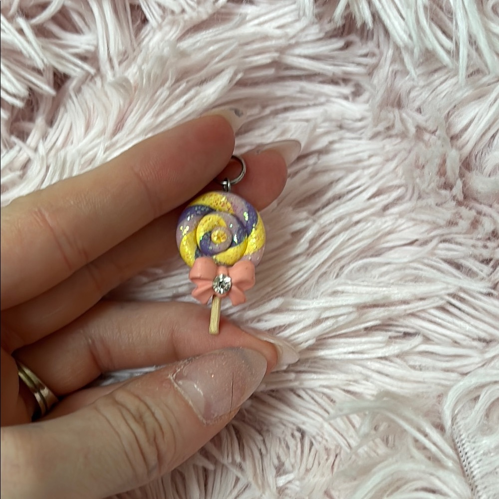 Colorful Lollipop Charm charm